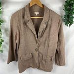 Caslon 4/$25 button front blazer sweater Photo 0