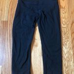 Lululemon reversible black / blue crop leggings Photo 0