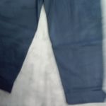 Knox Rose ‎ Women Medium Cropped Cuffed Blue Pants Photo 11