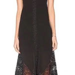 Revolve ALE BY ALESANDRA Gauze Lace Dress in Black Sands Photo 0
