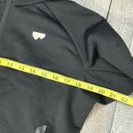 Women’s Mons Royale Nevis Wool Fleece Hood Sweater Black Size M Photo 4