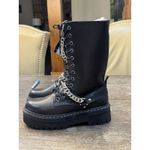 Dockers NEW by Gerli Women's 45vl212 Mid Calf Boot Size 39 Moto Goth Grunge Photo 2