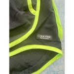 Calvin Klein NWT!  Performance Black Lime Volt Perforated Shorts w Pockets Small Photo 5