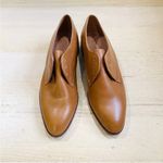 Madewell  tan/ Brown Leather Women's English Saddle Oxfords Loafers Photo 3