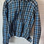 Frank & Eileen plaid olive triple fleece hoodie fall casual $258 limited edition Green Size XS Photo 0