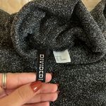 H&M Black Glitter Turtle Neck Long Sleeve Photo 3