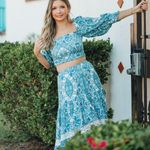 Skirt & Shirt Set Blue Photo 0