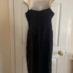 NWT Rihoas Elegant Black Sleeveless Dress With Pearl Detail Straps XL Photo 3