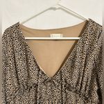 Altar'd State Altar’d State Womens Leopard‎ Print Long Sleeved Mini Dress size Medium Photo 1
