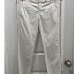 Nili Lotan East Hampton White Slim Leg Pant Sz 0 Photo 1
