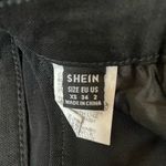 SheIn black skinny jeans high rise stretch high waisted denim women’s size XS Photo 2