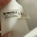 Free People  | Intimately White Uh Huh Ruffle Neck Bodysuit | Large Photo 4