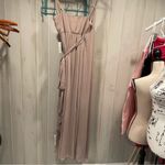 Show Me Your Mumu liz maxi wrap dress light putty cream beautiful NWT flowy Photo 4