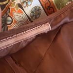 Nicole Miller Halter Scarf Satin Dress 6 Boho Floral Hippie Gypsy Festival Orange Photo 7