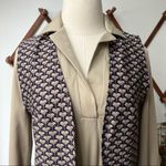 Toni Todd 1970’s Dress & Vest Retro Two-Piece Set Medium Photo 3