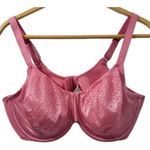 Wacoal  Underwire Bra 855303 Womens 40DD Pink Lace Supportive Photo 0