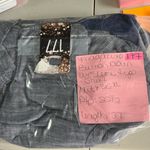 Elegant Gray and Navy Women's Button Down Shirt Size XL Photo 5