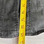 Sandro  Sportswear stretchy black washed denim 3/4 sleeve jacket shirt S casual Photo 8