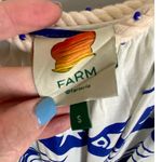 Farm Rio Pitta Waves Sleeveless Linen Blend Maxi Dress SIZE SMALL Photo 4