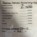 Pashmina  cashmere kimono, shawl,‎ cape, one size Photo 5