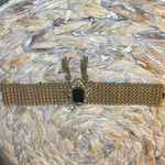 Victorian Revival Mesh Bracelet Gold Photo 4
