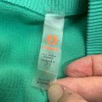 Mono B Ribbed Biker Shorts Women's L Green Stretch Nylon Spandex NWT Size L Photo 3