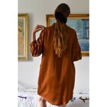 Anthropologie Eve Gravel Eastwood Dress- Copper Size S Photo 2