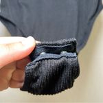 Altar'd State Elegant Black Bodysuit Ruffle Sleeves Women’s Large Minimal basic Photo 3