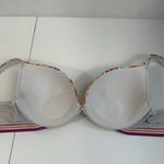 Cacique 42D Bra Boost Plunge Underwired Lightly Lined Cotton Blend Floral Womens Photo 8