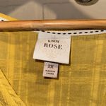 Knox Rose dress yellow ruffled Sunlit cap sleeve 2x Photo 2