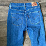 Levi's 26 720 High Rise Super Skinny Medium Wash Distressed Jeans Photo 6