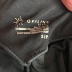 Aerie Offline By  Womens Black Yoga Workout Leggings S Small V Shape Waist 30” Photo 5