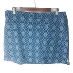 Rafael Comfort XL Blue Diamond Athletic Skort Plus Size 16 Photo 0