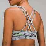 Lululemon  Energy Bra High Neck Medium Support Paint Glide Warp Multi Photo 1