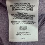 Mondetta  Crew Neck Front Pocket Sweatshirt Lavender Purple Medium Photo 9