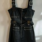 We Wore What  Vegan Leather Romper Photo 0