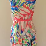 Robbie Bee  geometric chiffon dress size 12 Photo 7
