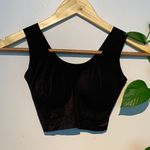 Calvin Klein Black Invisible Nylon Bra Photo 0