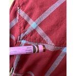 Fox Racing Flannel Plaid Button Front Shirt size Large‎ womens Moto Western Pink Photo 5