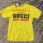 Gucci  100 Logo Bag Crew Graphic Print T-Shirt Photo 1