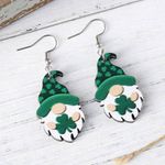 NWT St Patrick’s Day Pierced Earrings Good Luck Clover & Leprechaun Elf Gnome Multiple Photo 4