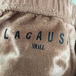 Lacausa  $132 Anthropologie Tie Dye Sweatpants Pants Fall Bohemian Pink Brown Photo 2