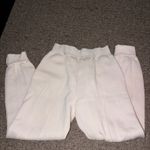 Lounge  cream jogger sweat pants Photo 1