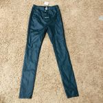 Parisian  Women's Skinny Jegging High Waisted Black‎ Coated Size 4 NWT Photo 1