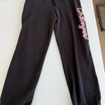 Victoria's Secret Vintage Victoria’s Secret “Angel” Black Sweatpants Size Small Photo 0