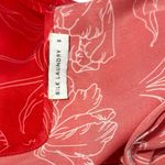 SILK LAUNDRY Bias Cut Silk Cami, Red Tulips, Small Photo 8