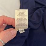 Tommy Bahama  szS on or off shoulder twist front dark blue knit top EUC Photo 5