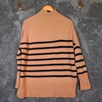 Boden Oversized High Neck Jumper Wool Long Sleeve Sweater Womens 14 Tan Photo 3