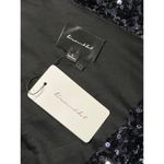 Line and Dot  Midnight Mini Dress in Dark Navy Small New Womens Sequin Cocktail Photo 7
