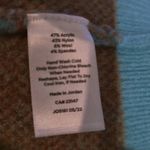 Talbots Bird's Eye Plaid Open Front Long Cardigan NEW Blue Brown Tan School Work Photo 5